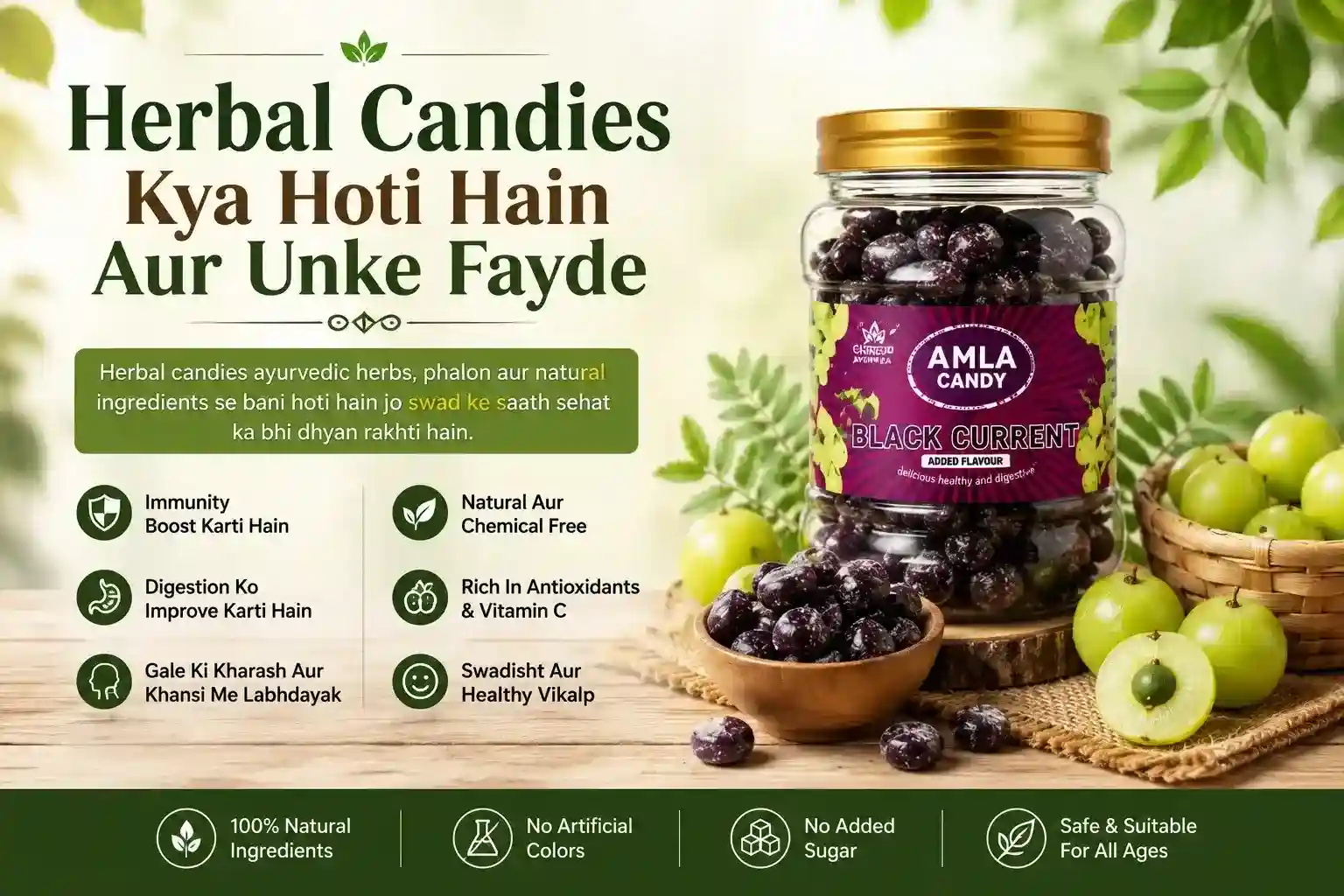 Herbal Candies Kya Hoti Hain Aur Unke Fayde