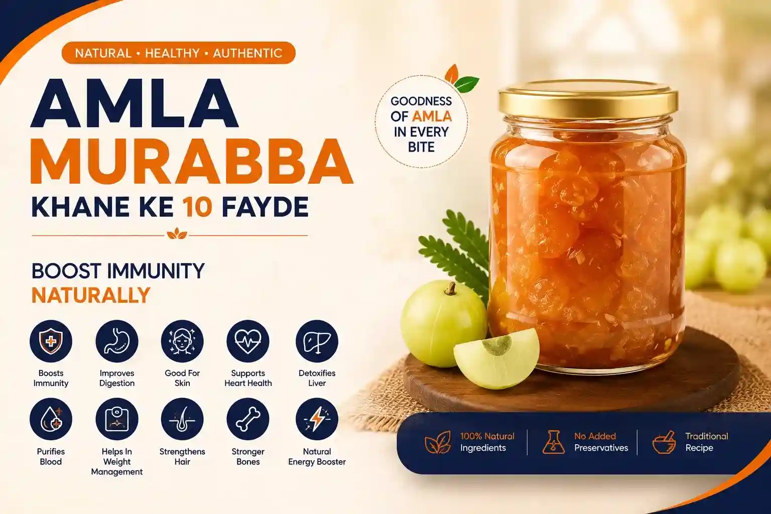 Amla Murabba Khane Ke 10 Fayde